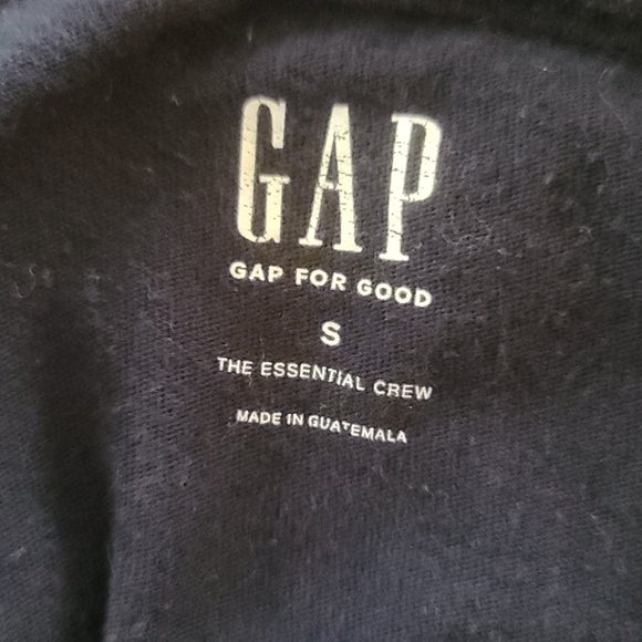 Gap ALOHA Cotton Short Sleeve Tee Shirt Size Small Dark Blue - Picture 2 of 5